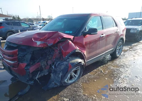 2015 Ford Explorer Limited from USA, damaged, VIN 1FM5K8F84FGA05192